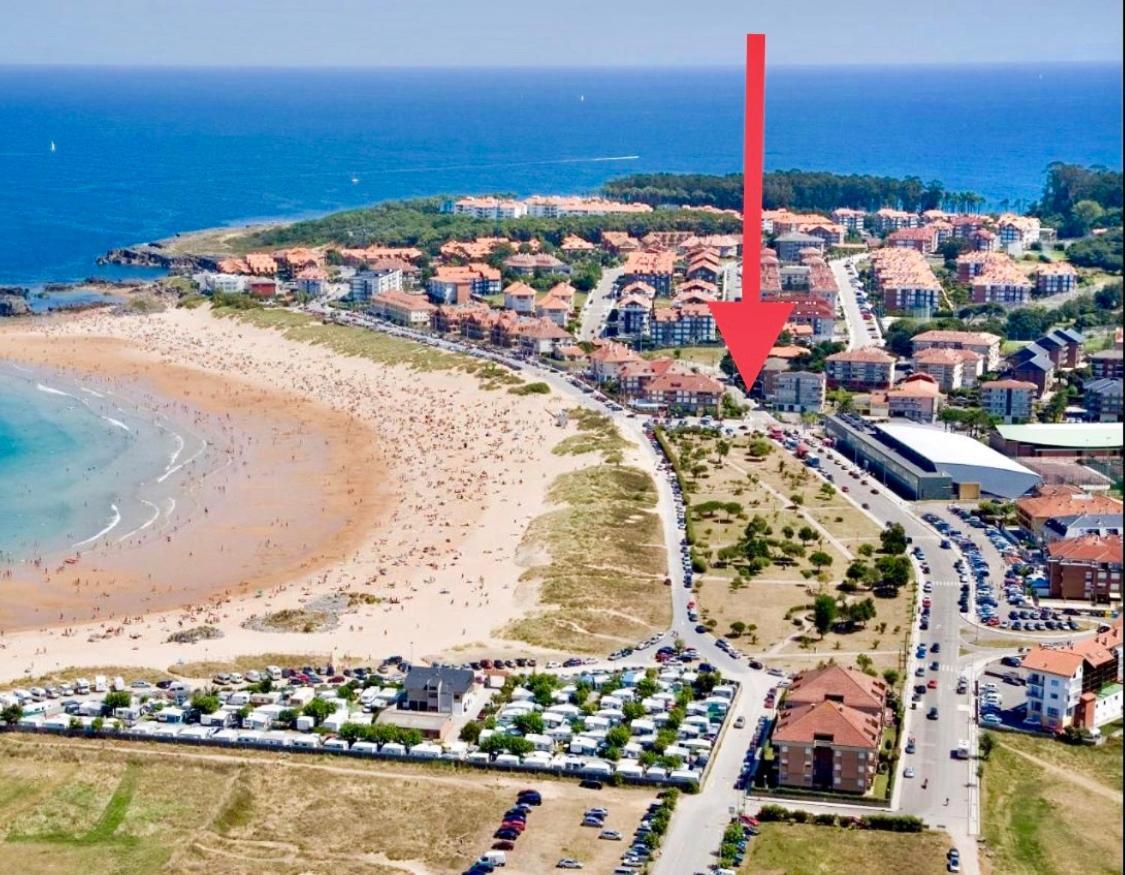 Apartamento El Arenal Playa De Ris Noja Zewnętrze zdjęcie